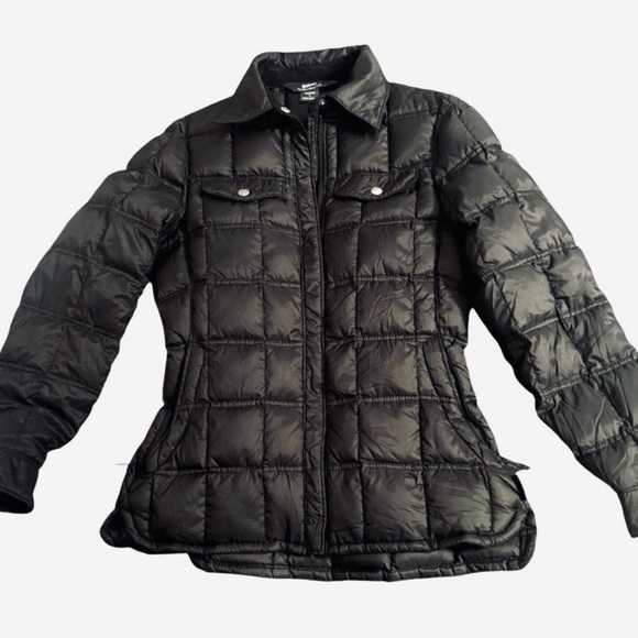 Woolrich Women’s Black Goose Down Puffer Jacket Size Small - Picture 1 of 5